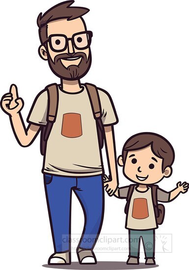 Onze papa achterna