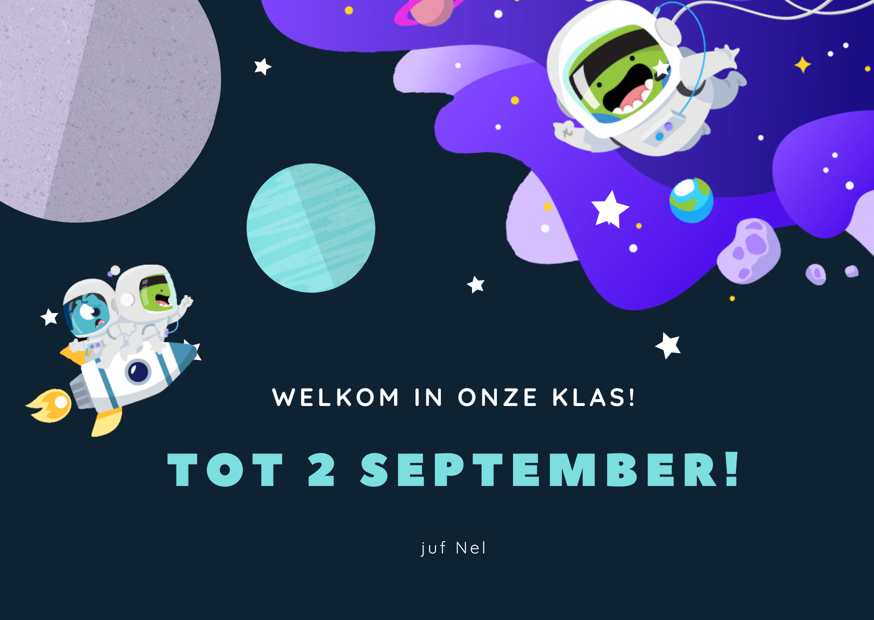 Welkom in onze klas!