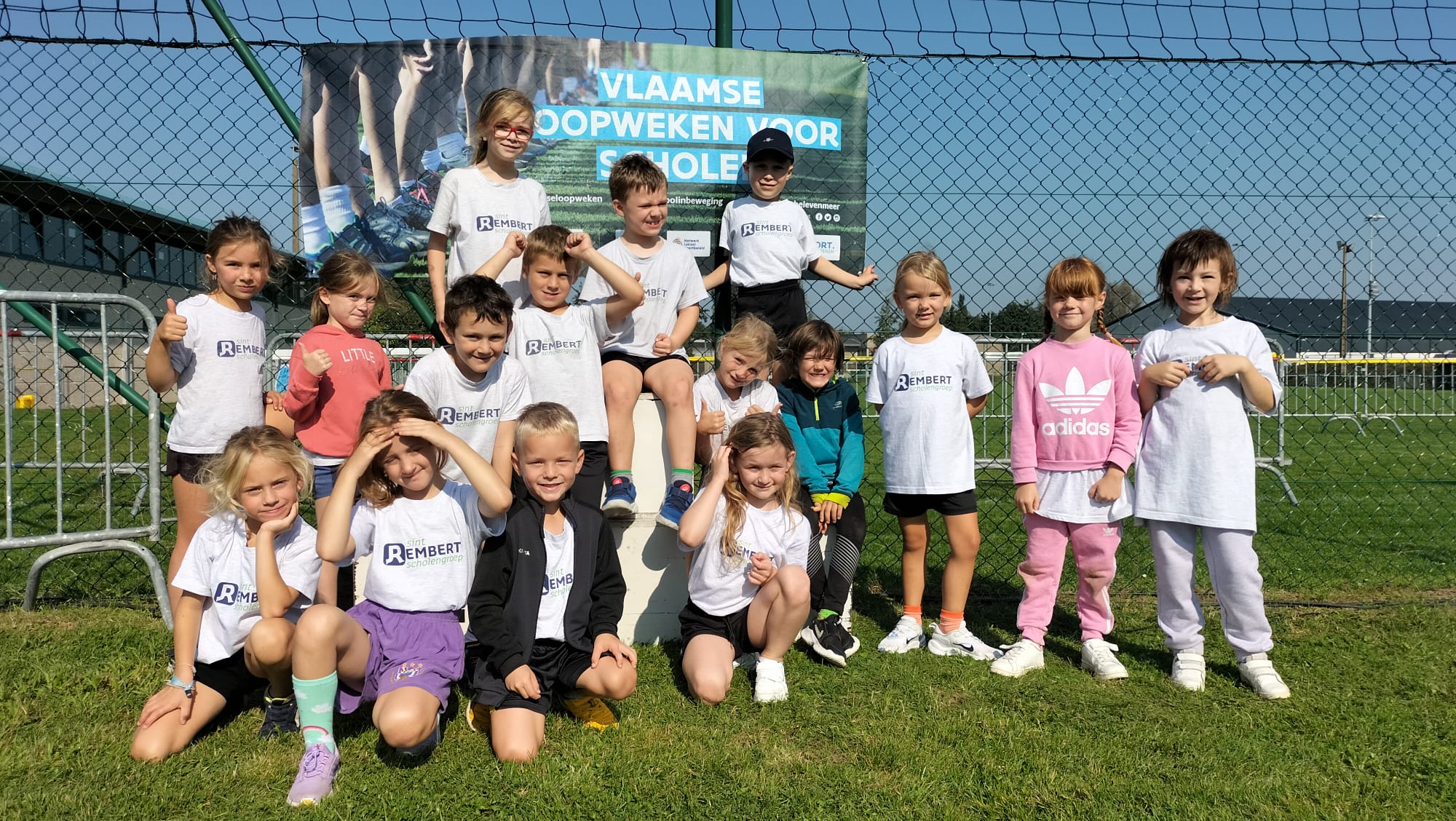 een leuke sportdag en veldloop!