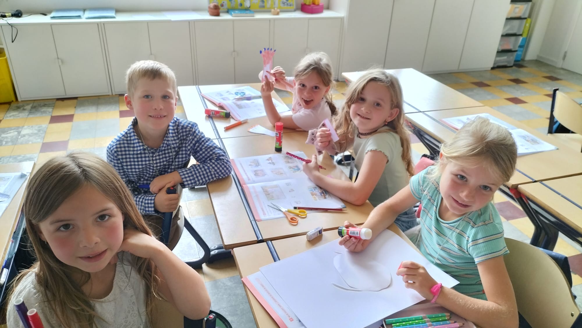 iedereen een taak in groepswerk!