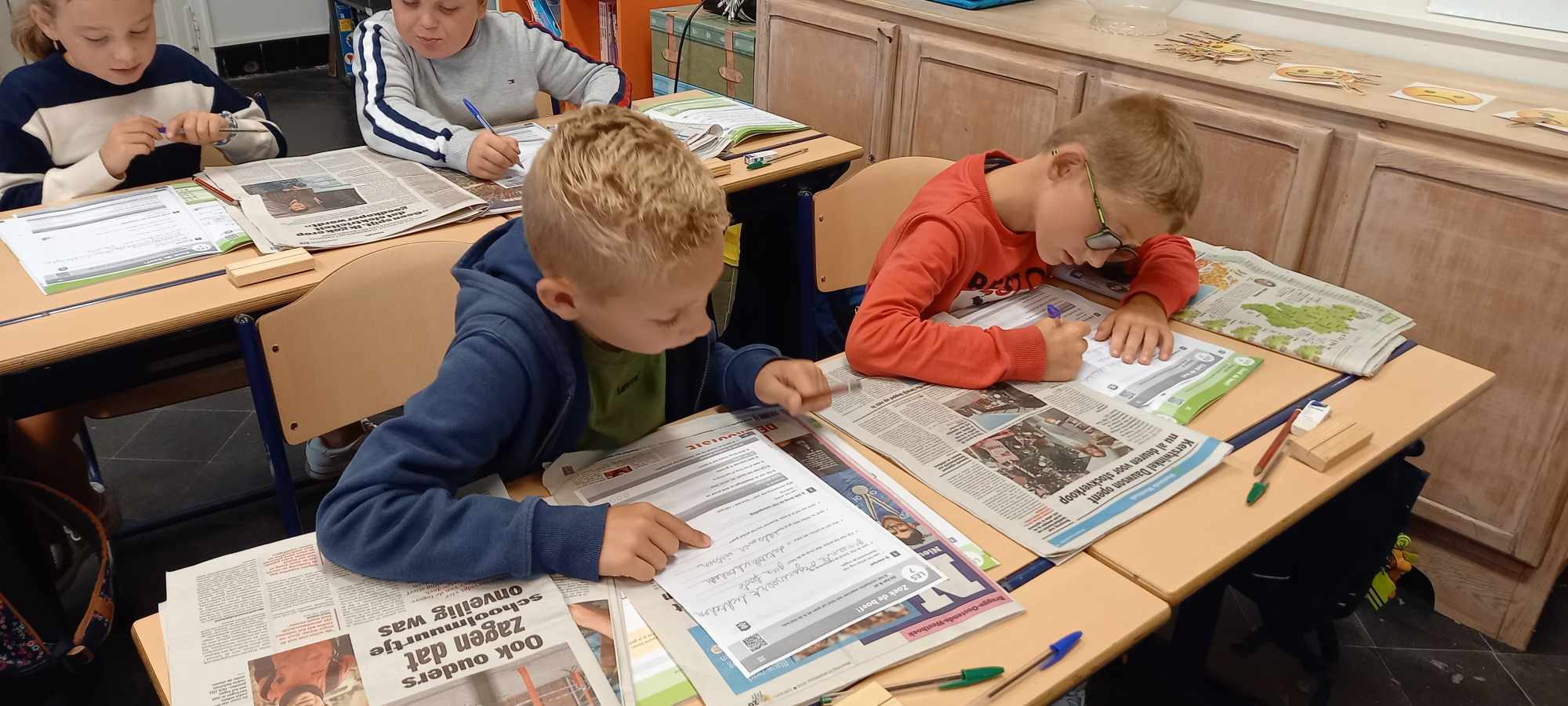 Partnerwerk in de taalles