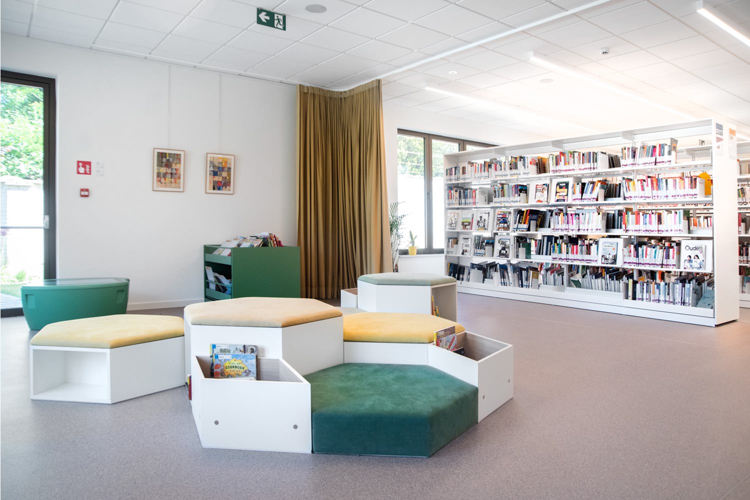 Op stap naar de bibliotheek