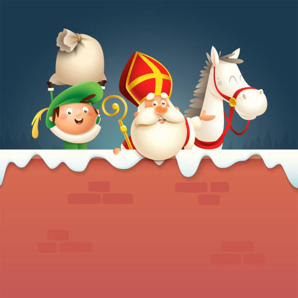 Hij komt, hij komt... Die lieve, goede Sint!