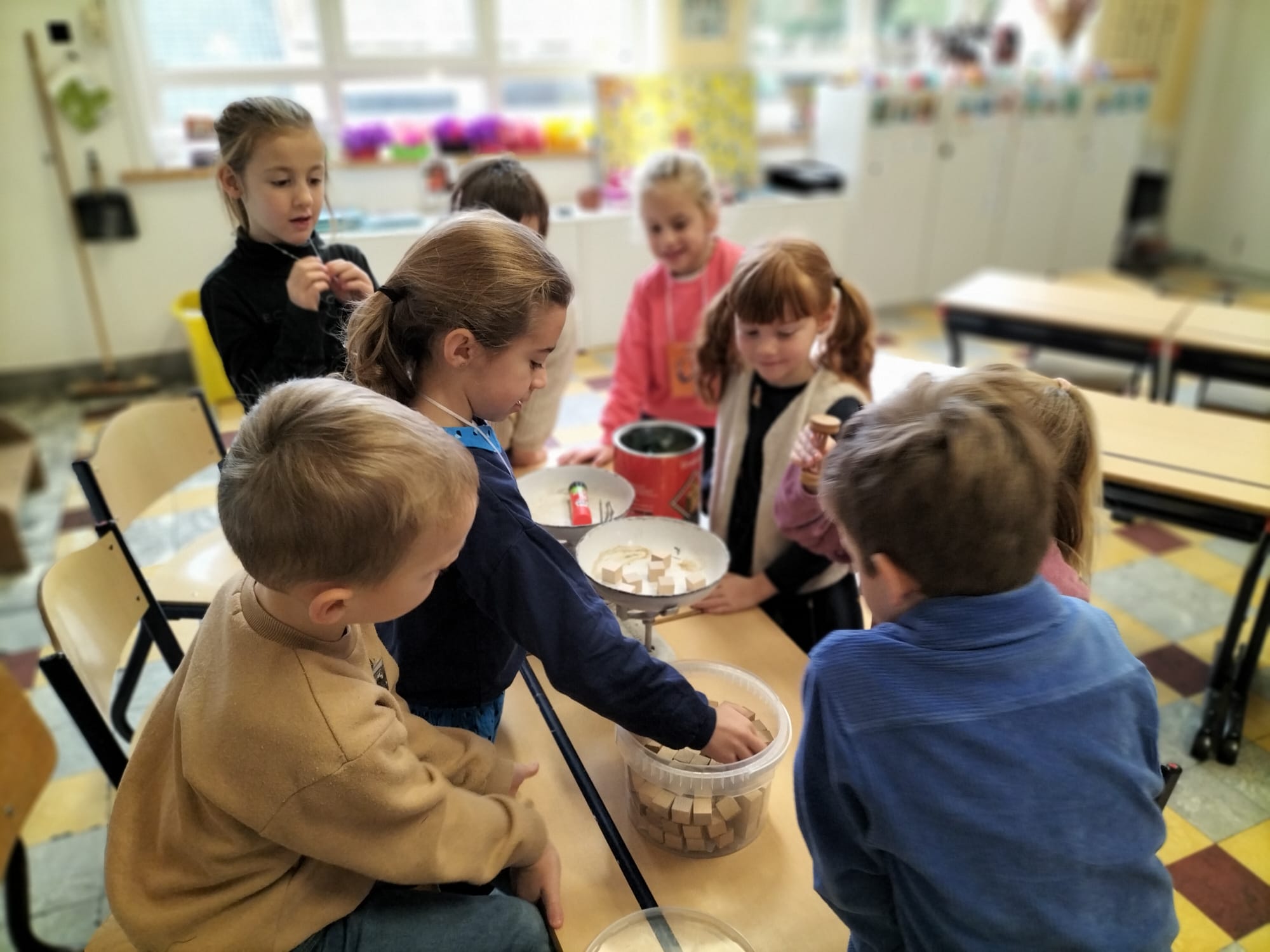 taakjes verdelen in groepswerk