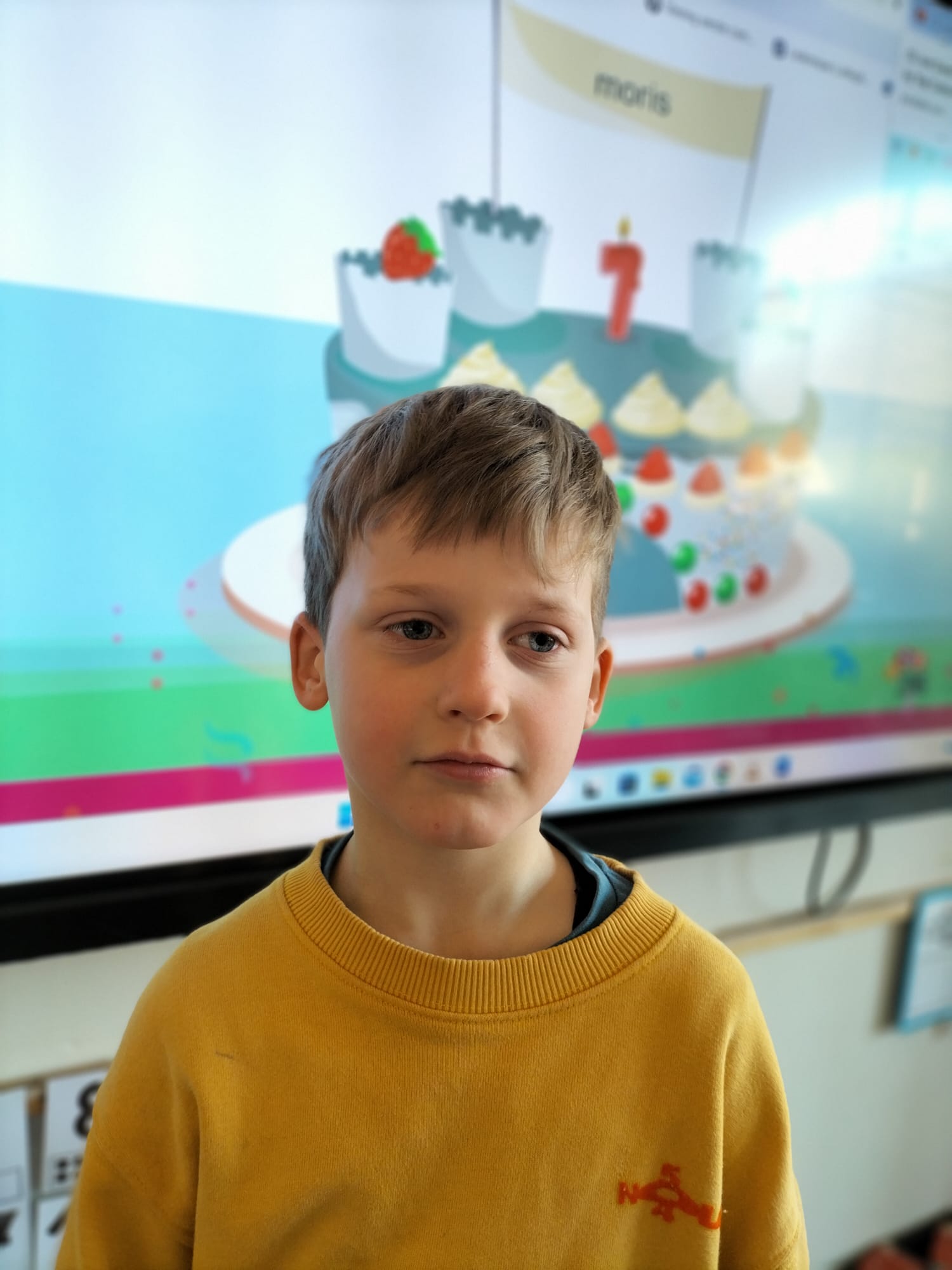 Moris is 7 jaar!