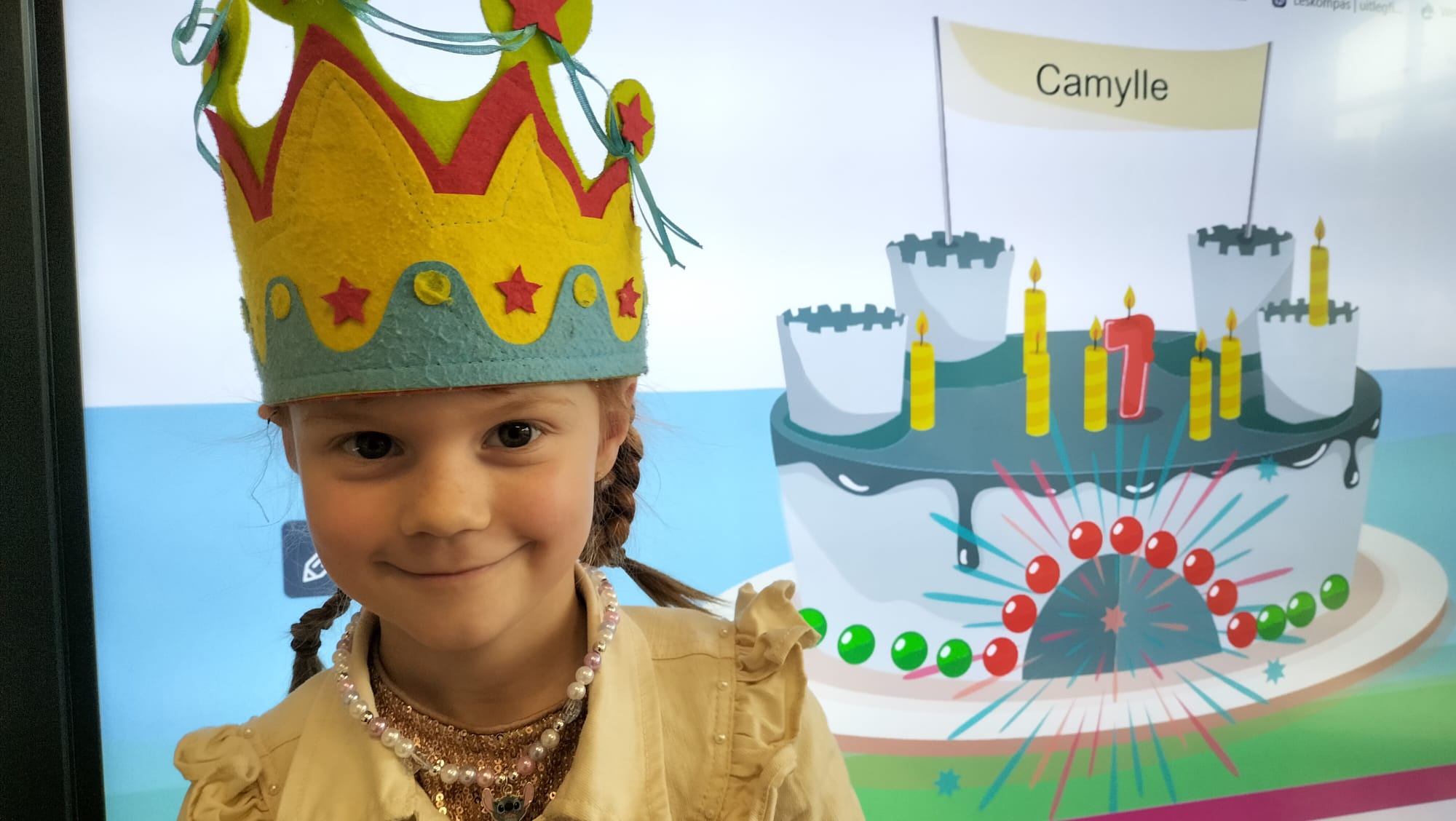 Camylle is 7 jaar!