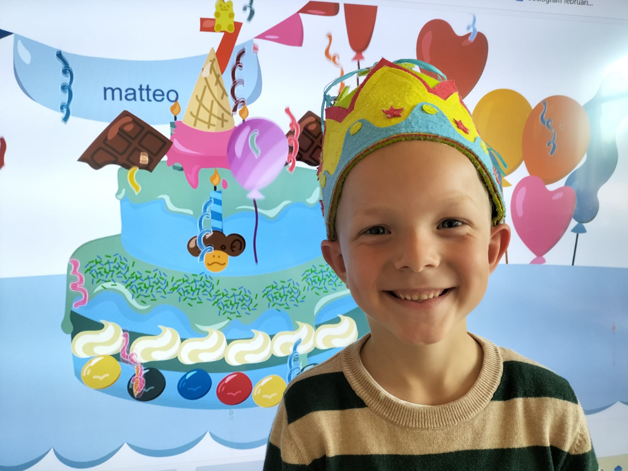 Matteo is 7 jaar!