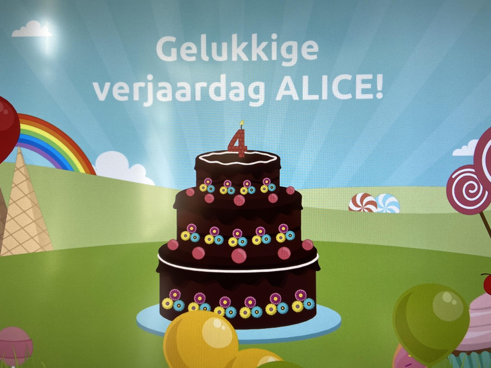 🌸 Verjaardag Alice 🌸