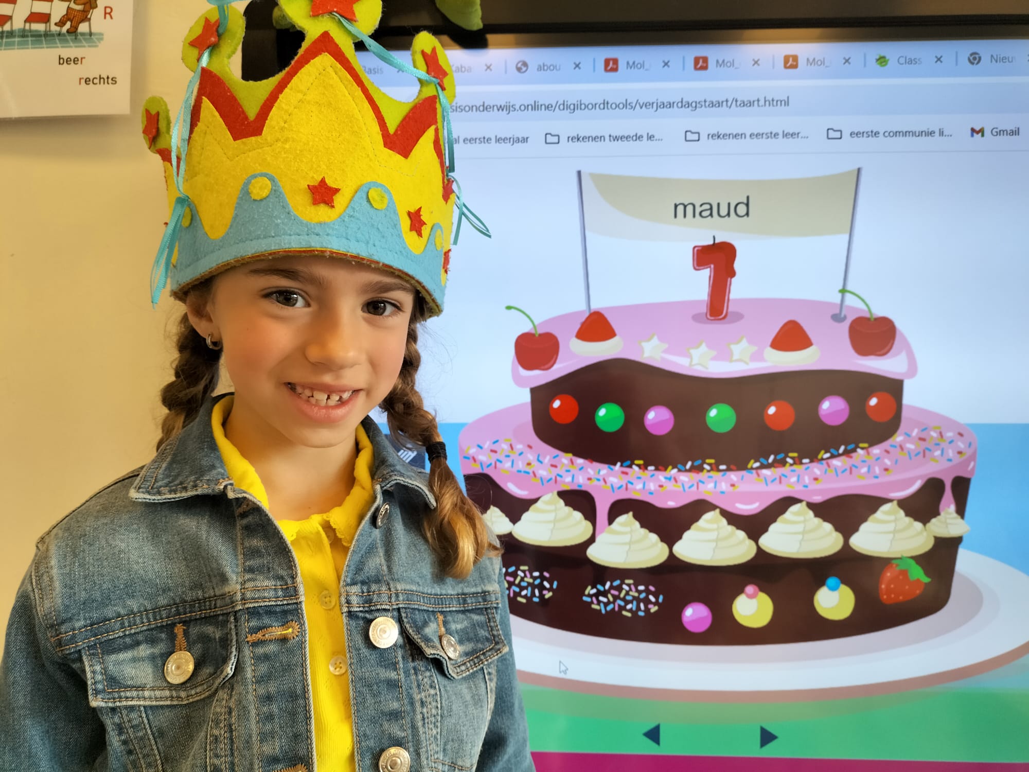 Maud is jarig!