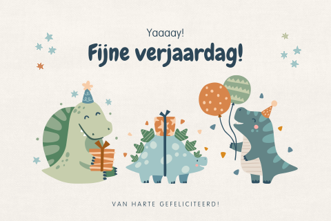 Verjaardag Tibo!