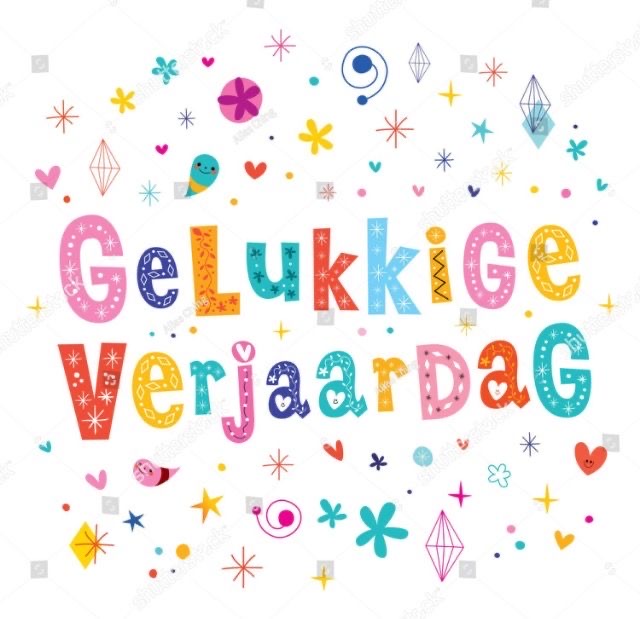 Hiep hiep hoera Maud 🎂!