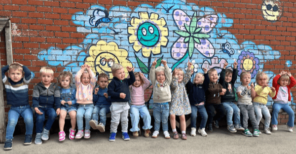 Klasfoto Peuterklas - 1 KB Rube&Rutje