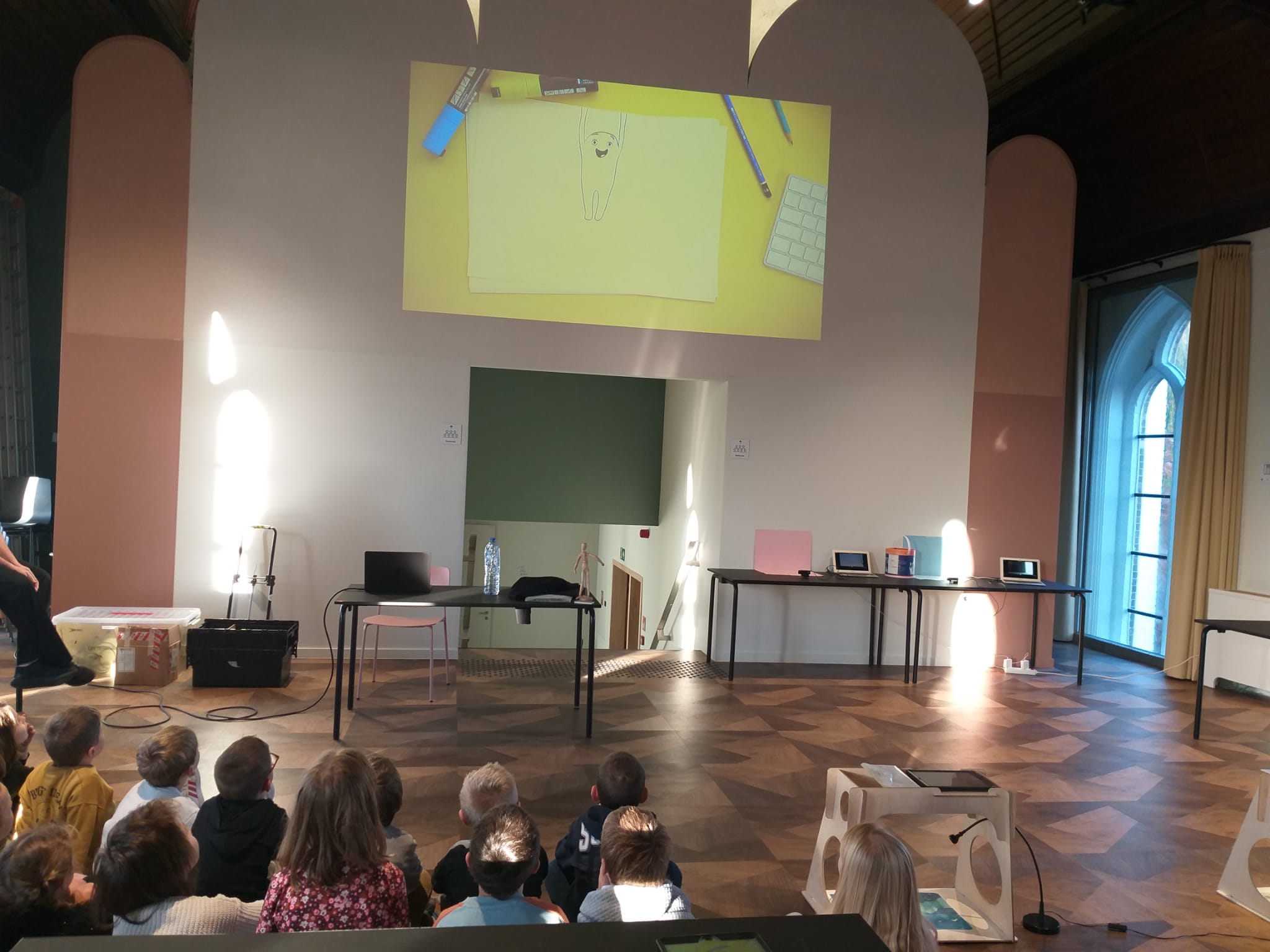 Theatervoorstelling 'Zigoto' en workshop animatie