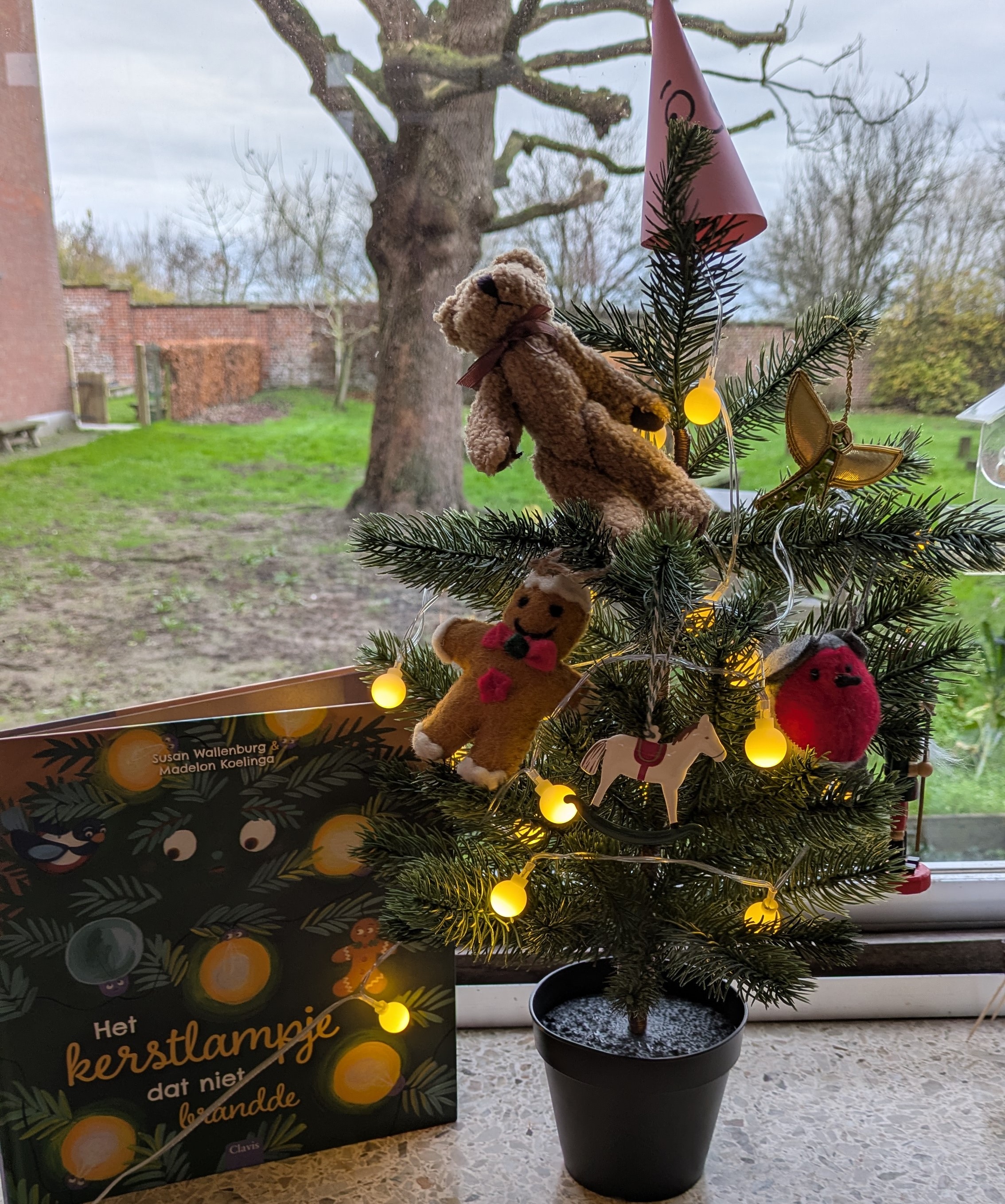 Het kerstlampje dat niet brandde.