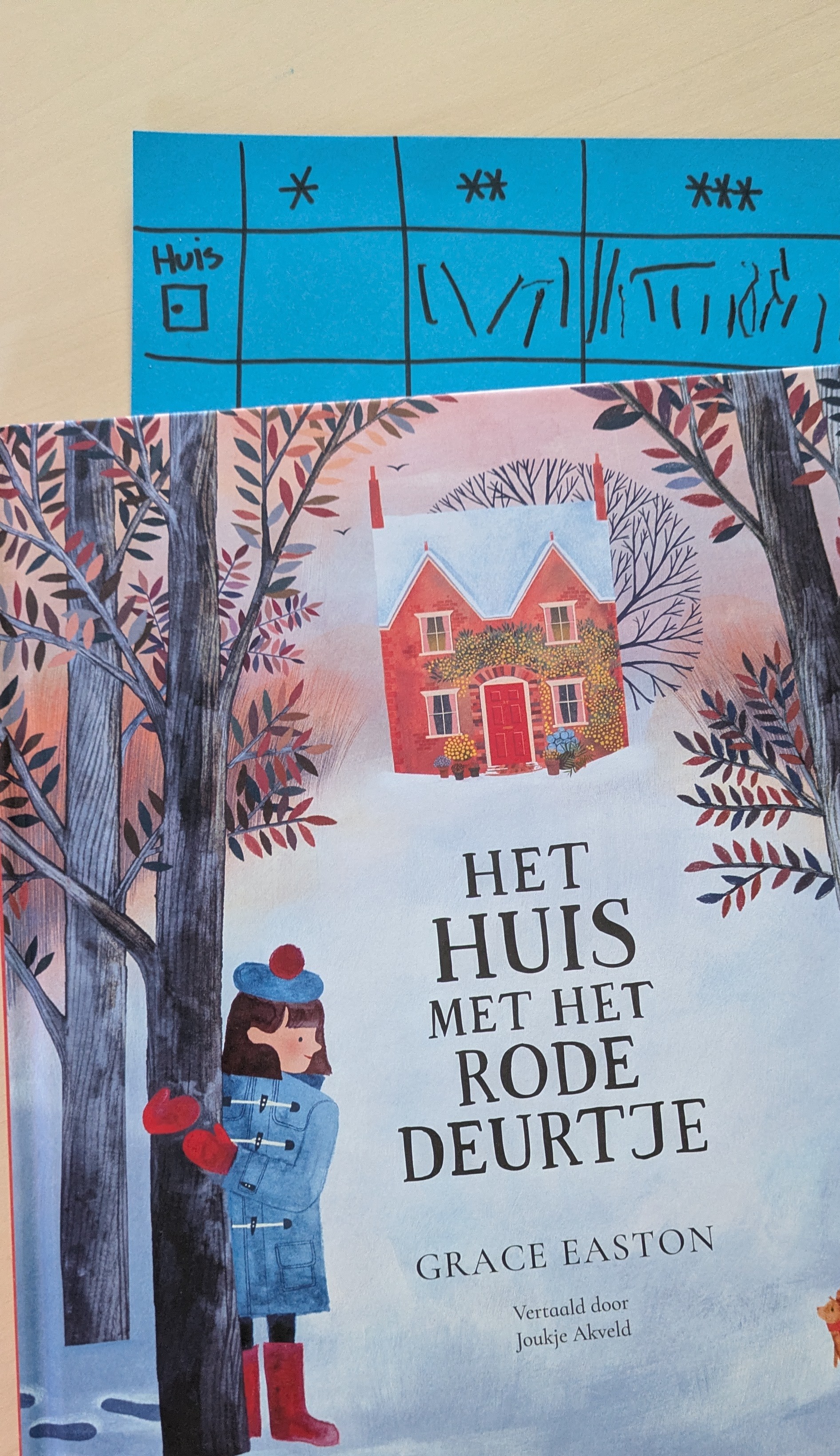 Het huis met het rode deurtje.