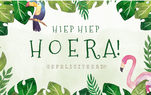 Hiep hiep hoeraaaa voor Anaëlle!