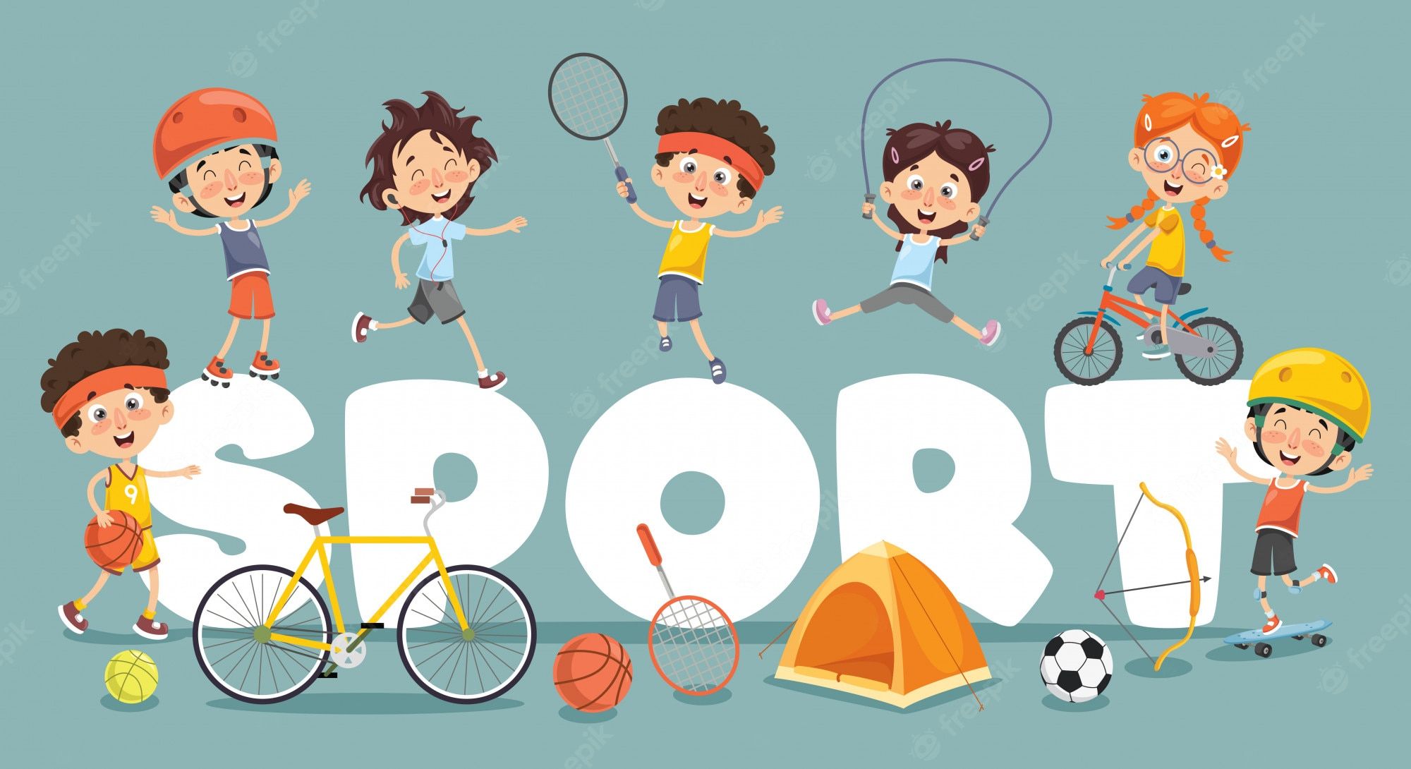 Een sportieve dag onder de zon!