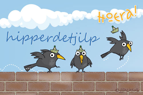 Hieperdepiep voor onze jarige Sverre!