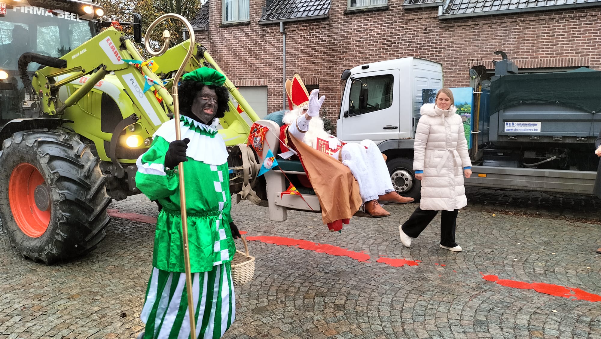 We verwelkomen Sint en zijn pieten op onze school!