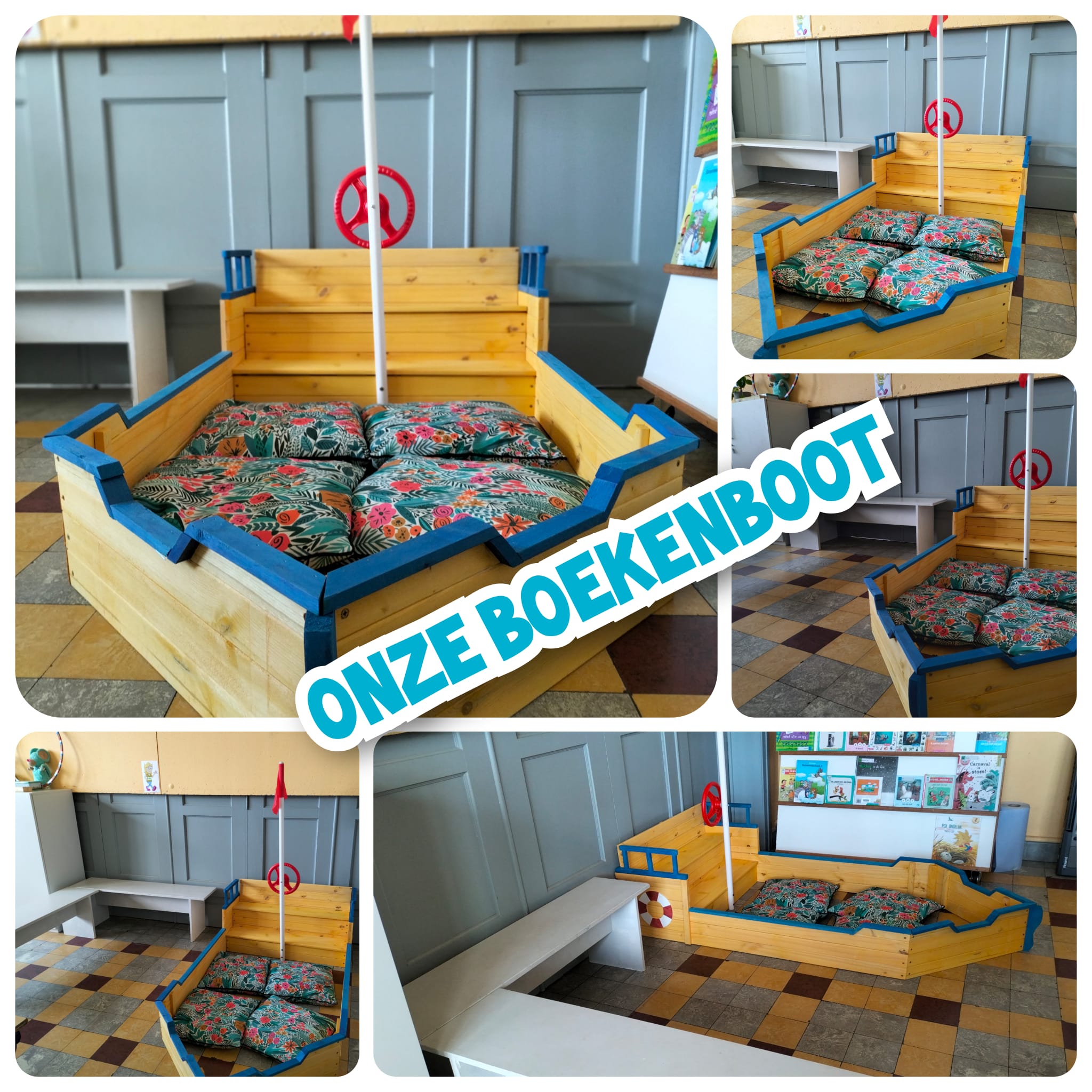 welkom in onze... boekenboot!